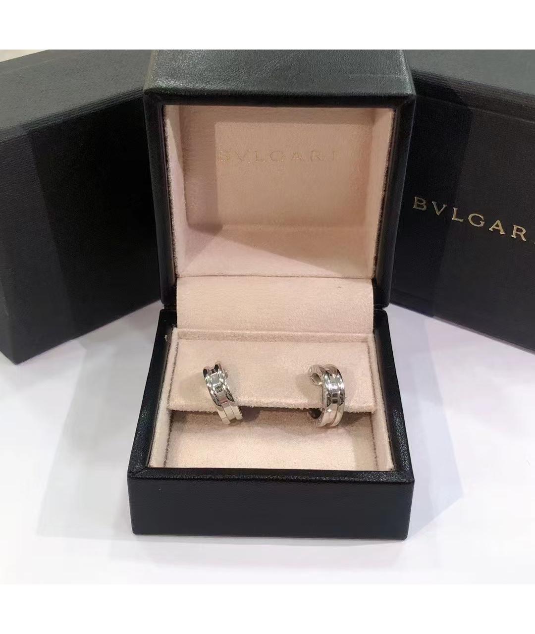 BVLGARI Серьги из белого золота, фото 2