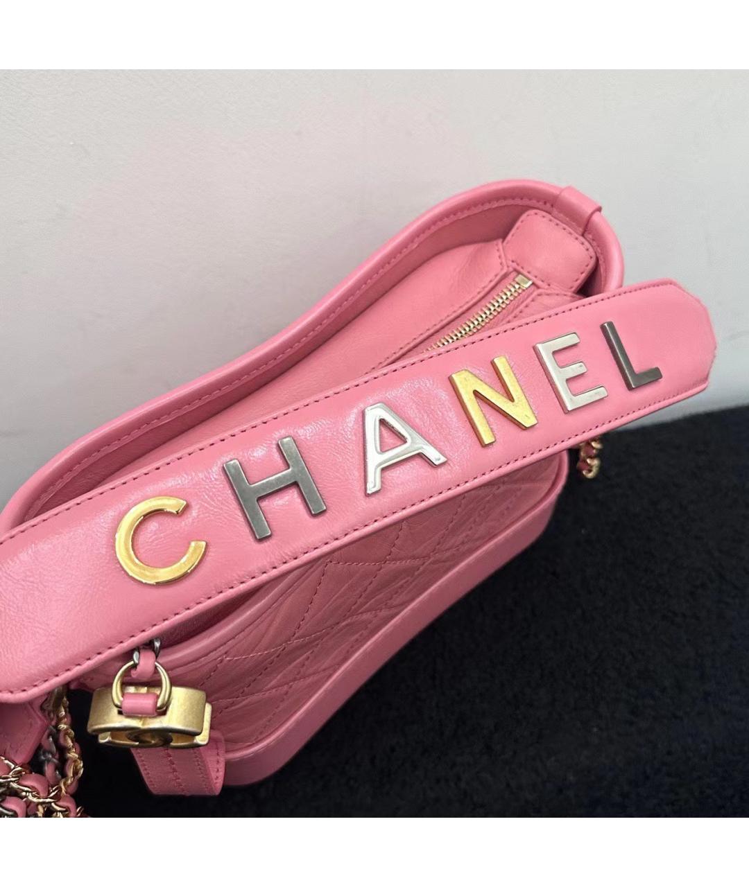 CHANEL Розовая сумка через плечо, фото 2