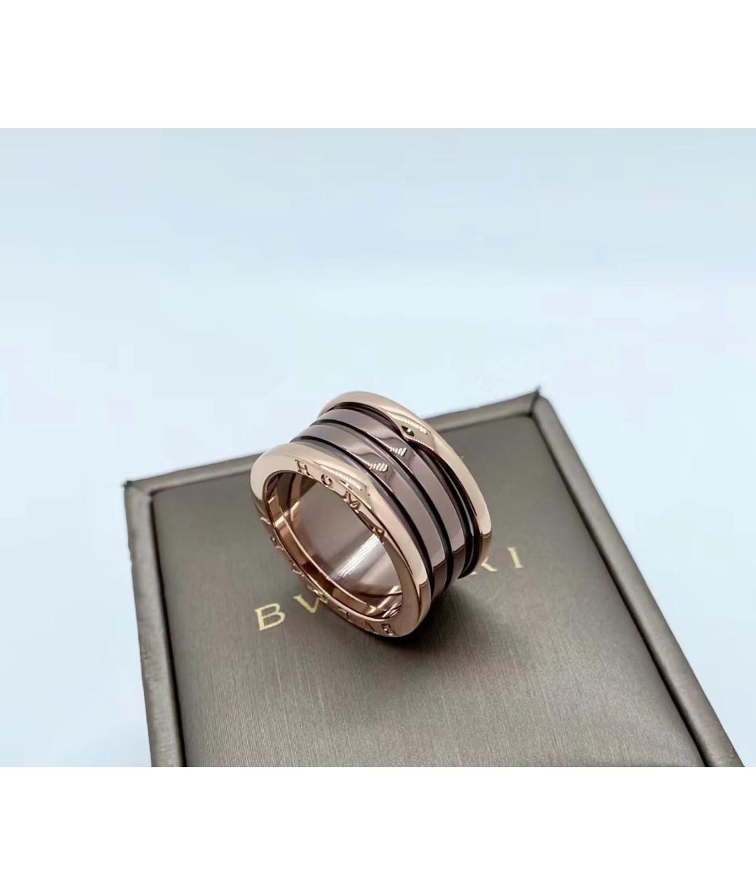 BVLGARI Золотое кольцо из розового золота, фото 3