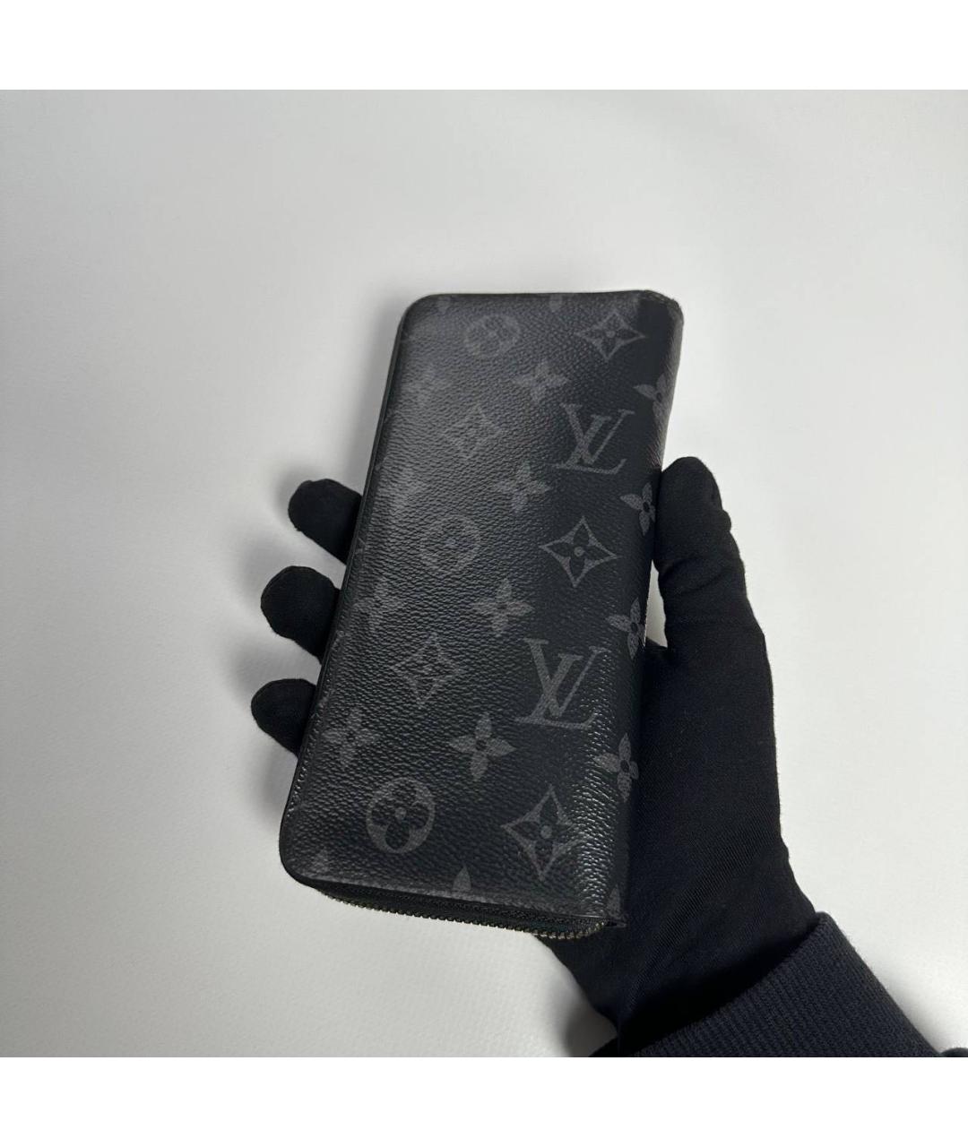 LOUIS VUITTON Черный кошелек, фото 2