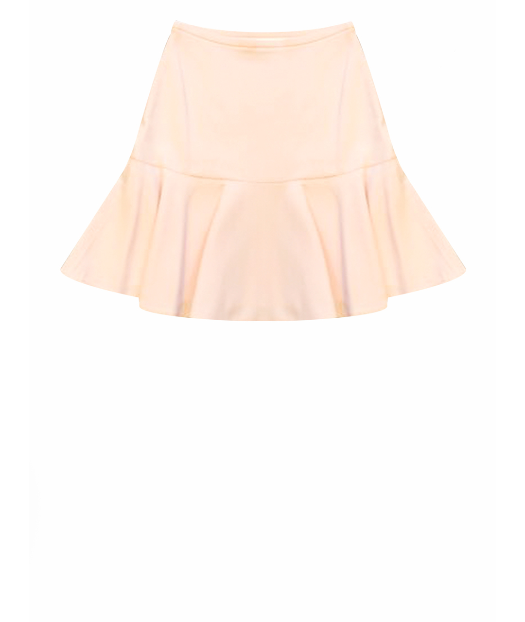 FENDI Розовая шелковая юбка мини, фото 1