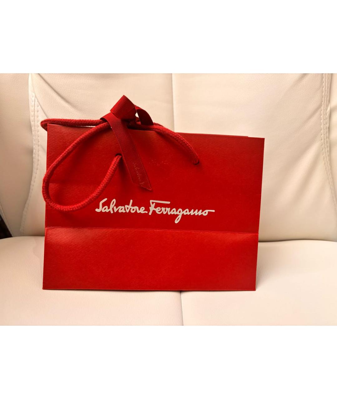 SALVATORE FERRAGAMO Серебряные серебряные запонки, фото 6