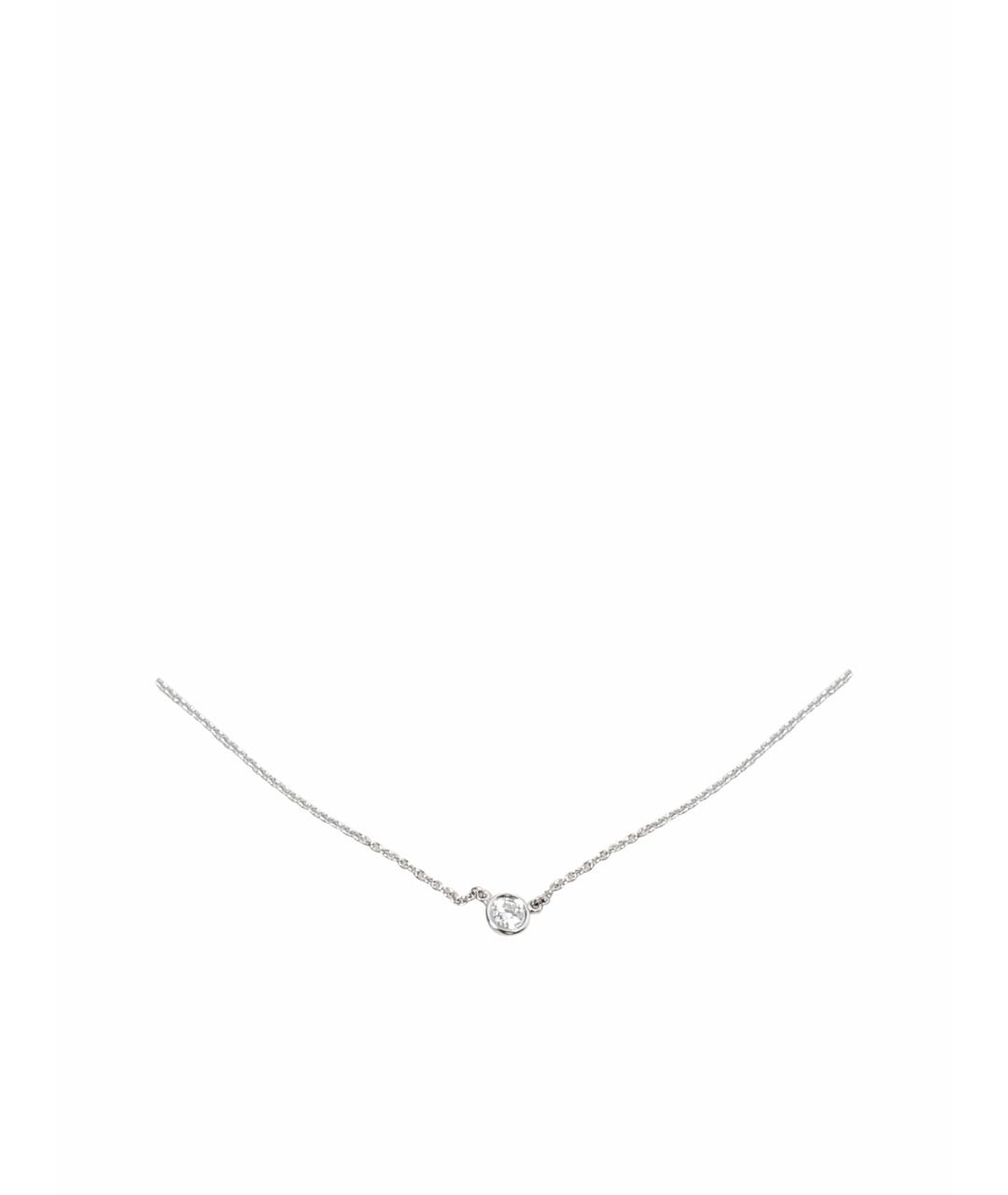 TIFFANY&CO Белое колье из белого золота, фото 1