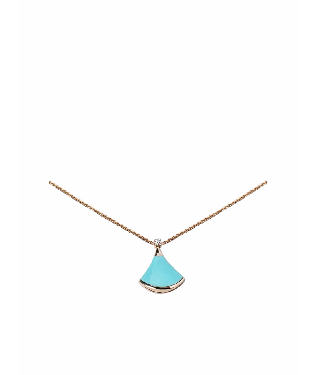 TIFFANY&CO Бирюзовое колье из розового золота, фото 1