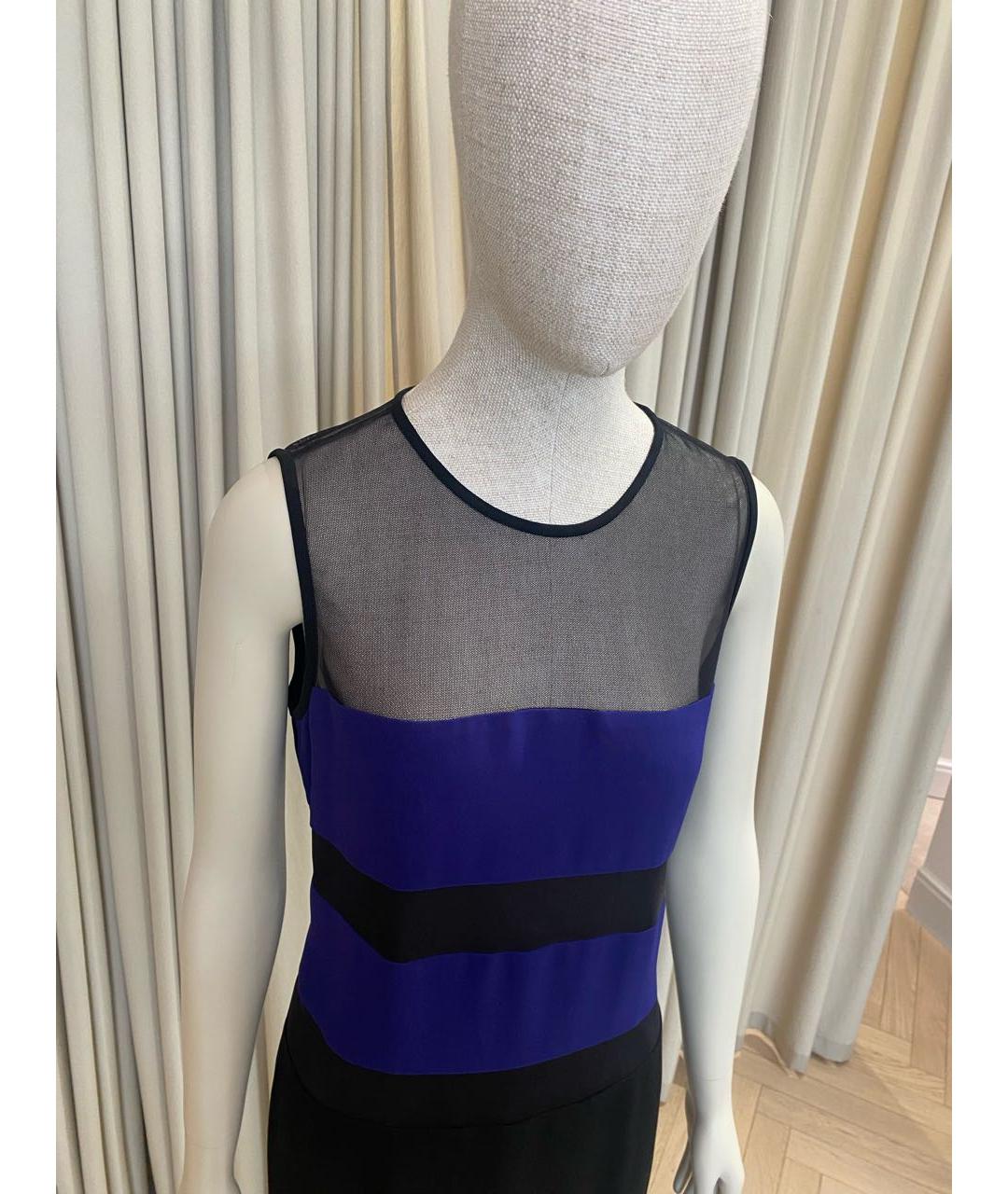 DIANE VON FURSTENBERG Мульти полиэстеровое коктейльное платье, фото 4