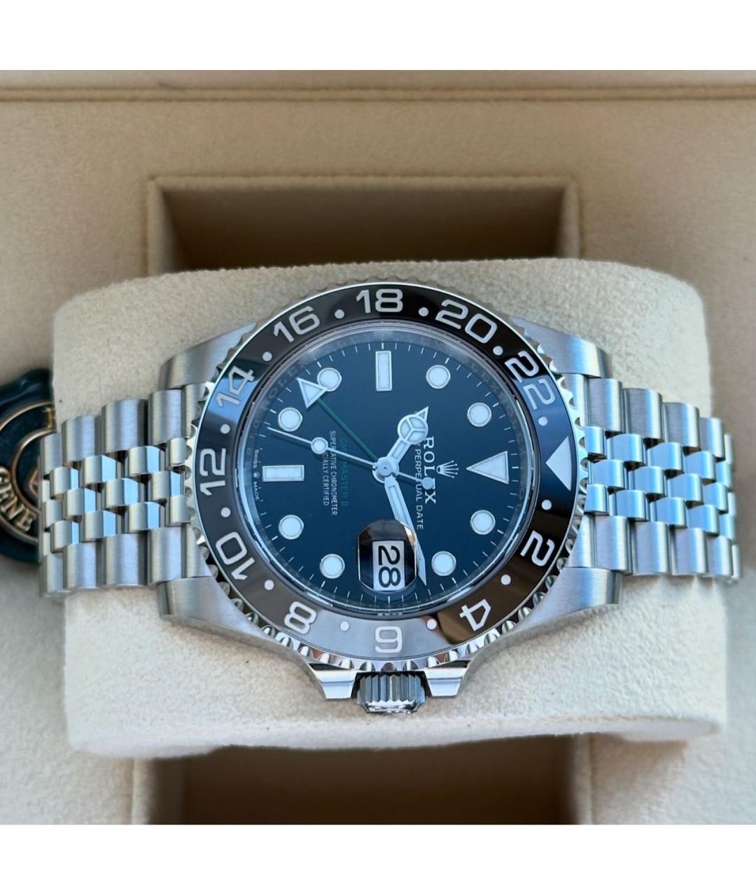 ROLEX Черные часы, фото 5