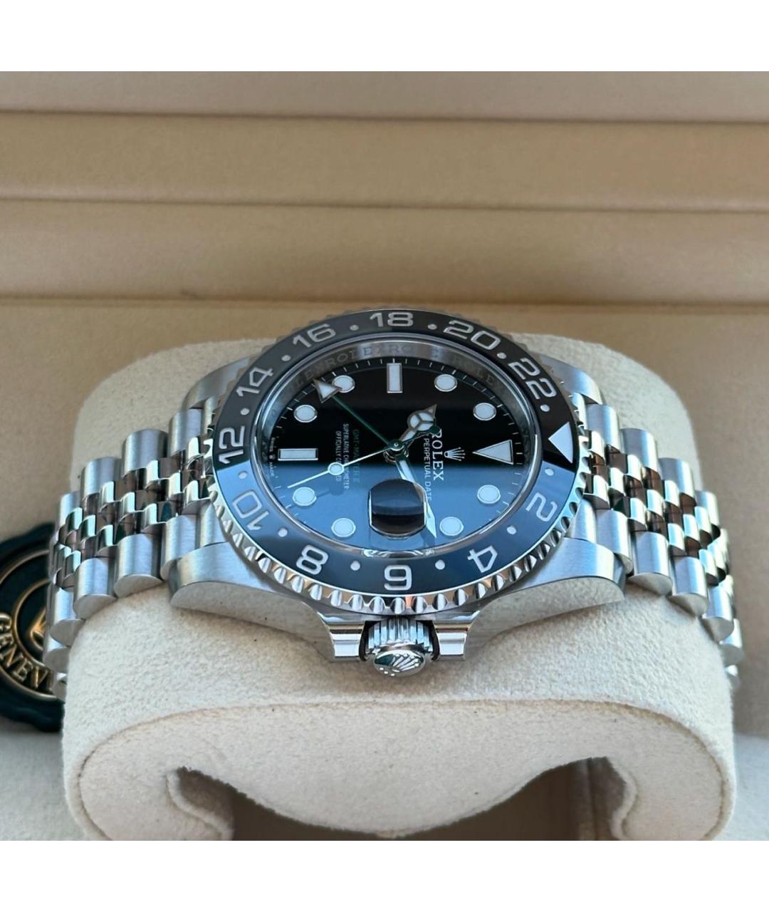 ROLEX Черные часы, фото 4