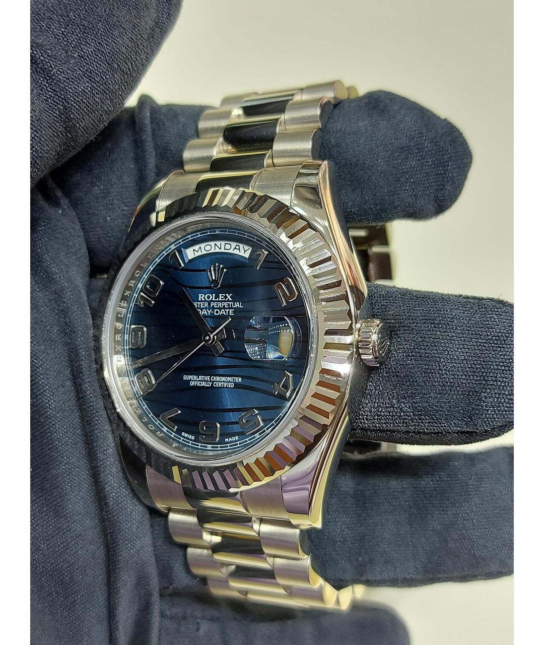 ROLEX Золотые часы из белого золота, фото 4