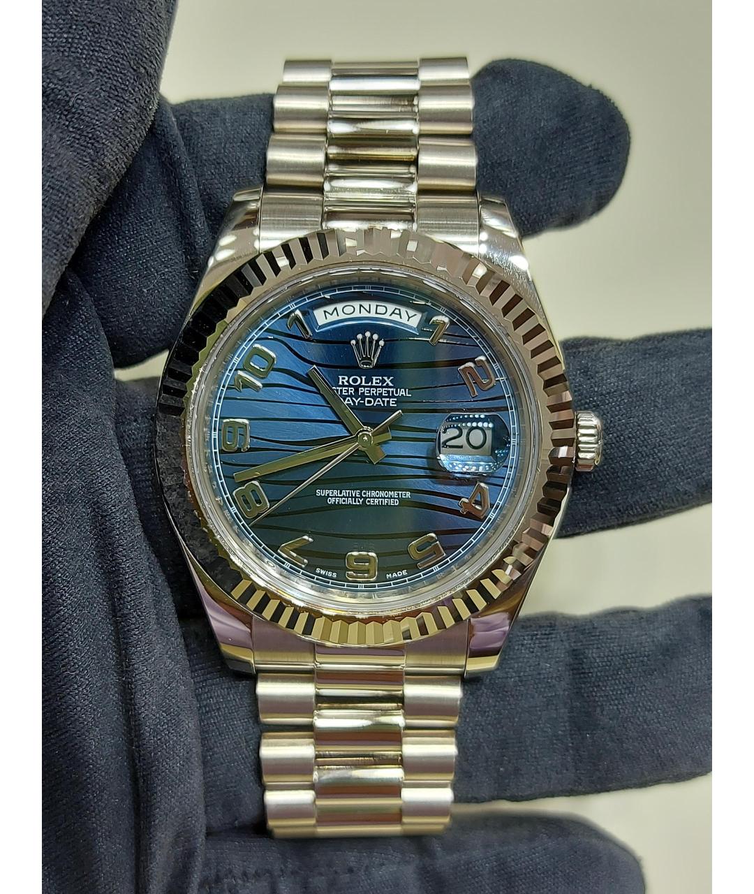 ROLEX Золотые часы из белого золота, фото 2