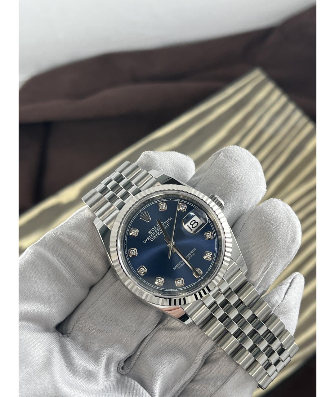 ROLEX Часы из белого золота, фото 2