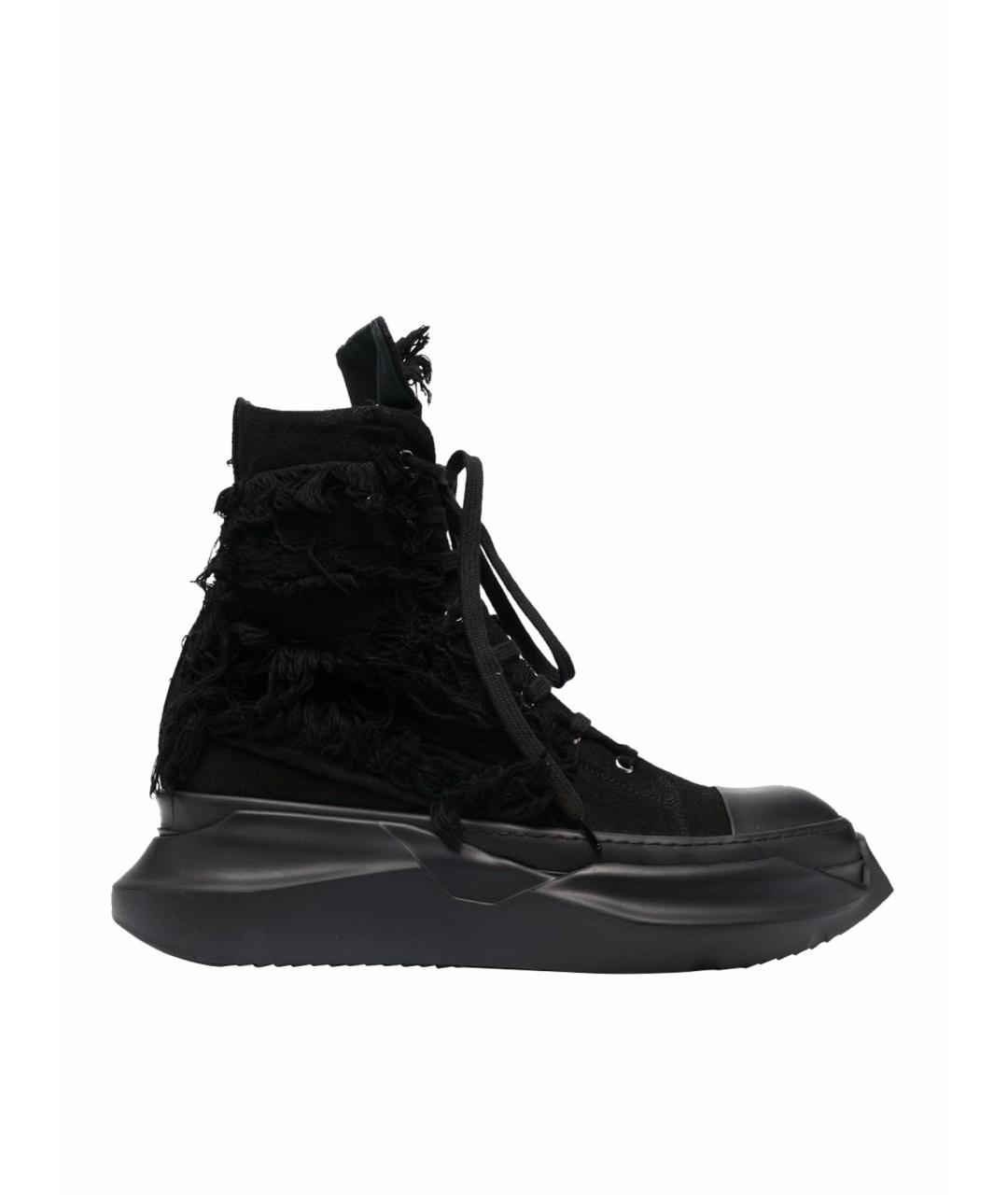 RICK OWENS DRKSHDW Черные кроссовки, фото 1