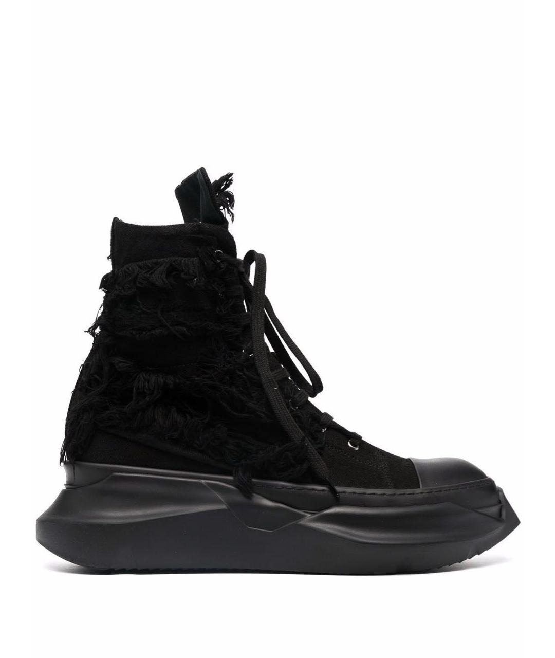 RICK OWENS DRKSHDW Черные кроссовки, фото 9