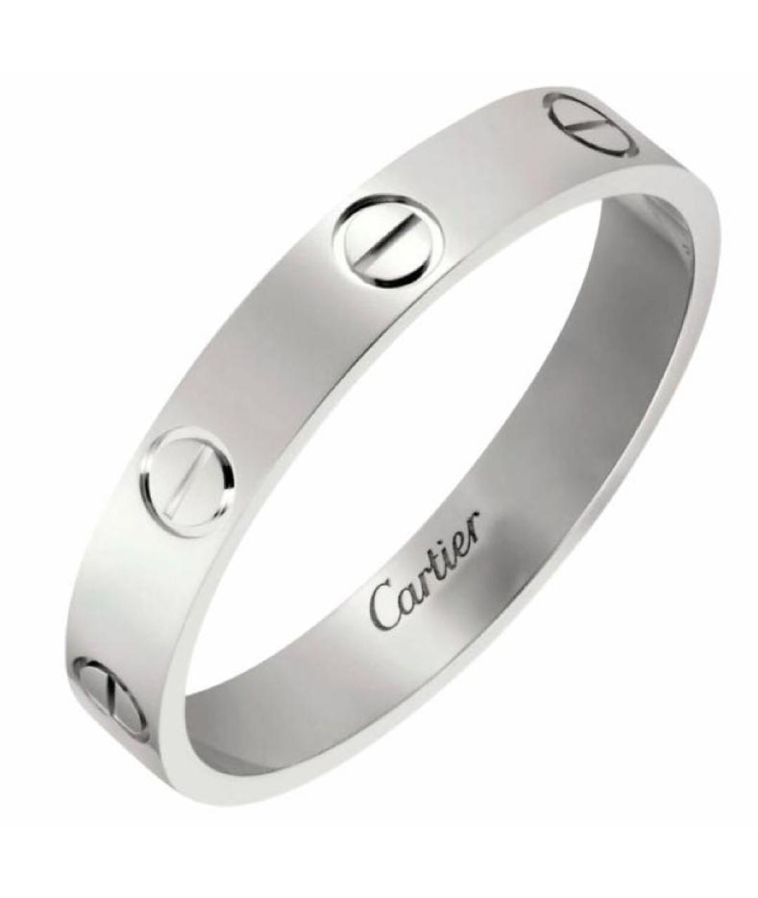 CARTIER Кольцо из белого золота, фото 9