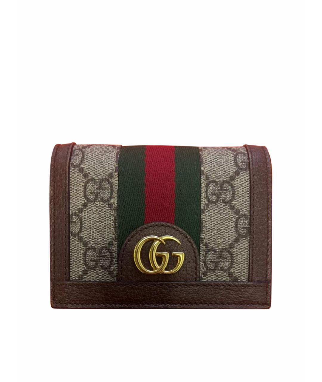 GUCCI Бежевый кошелек, фото 1