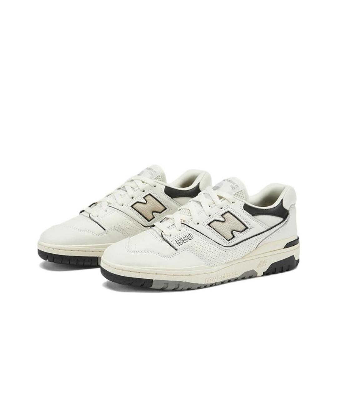 NEW BALANCE Черные кожаные кроссовки, фото 2