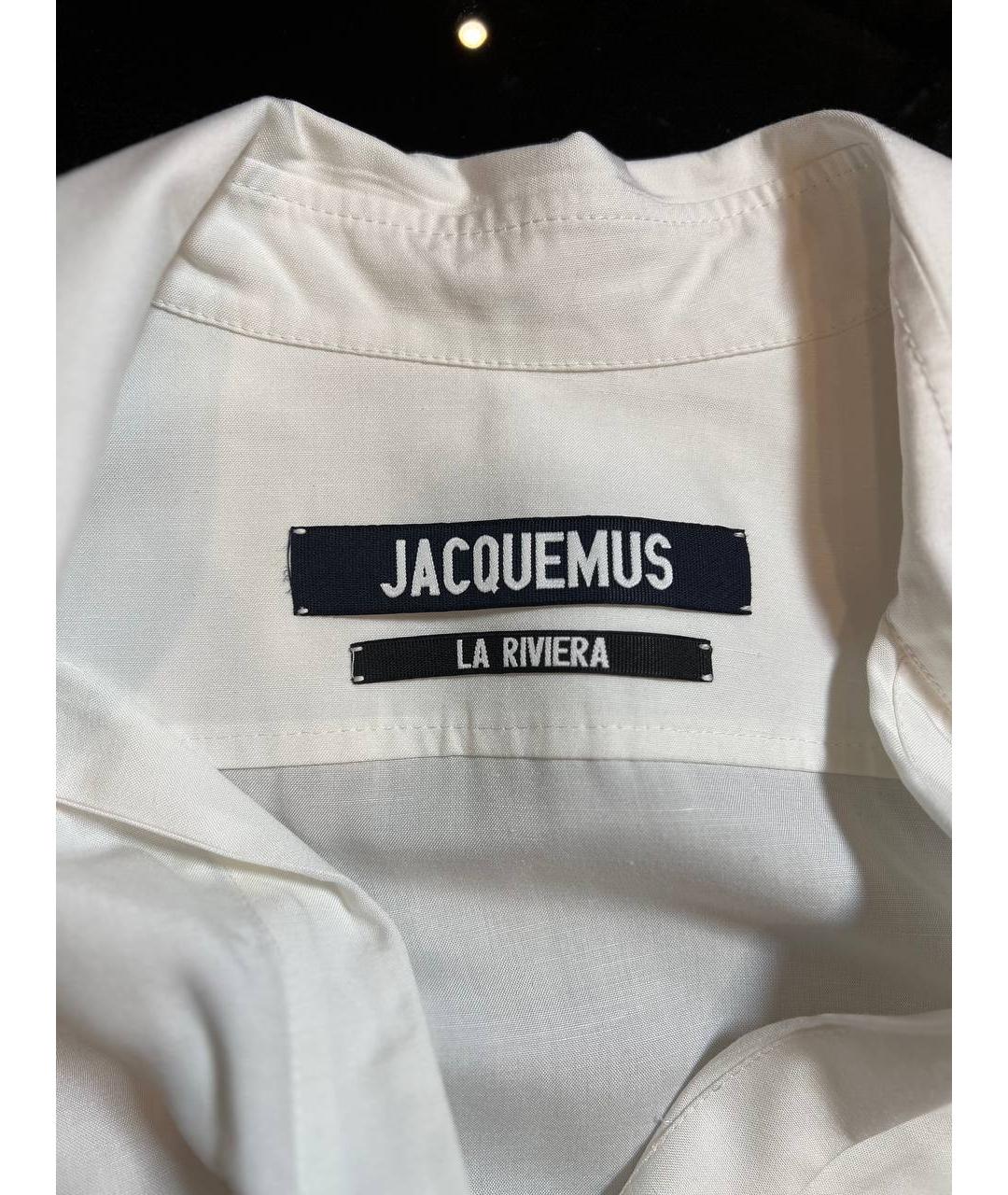 JACQUEMUS Белая рубашка, фото 7