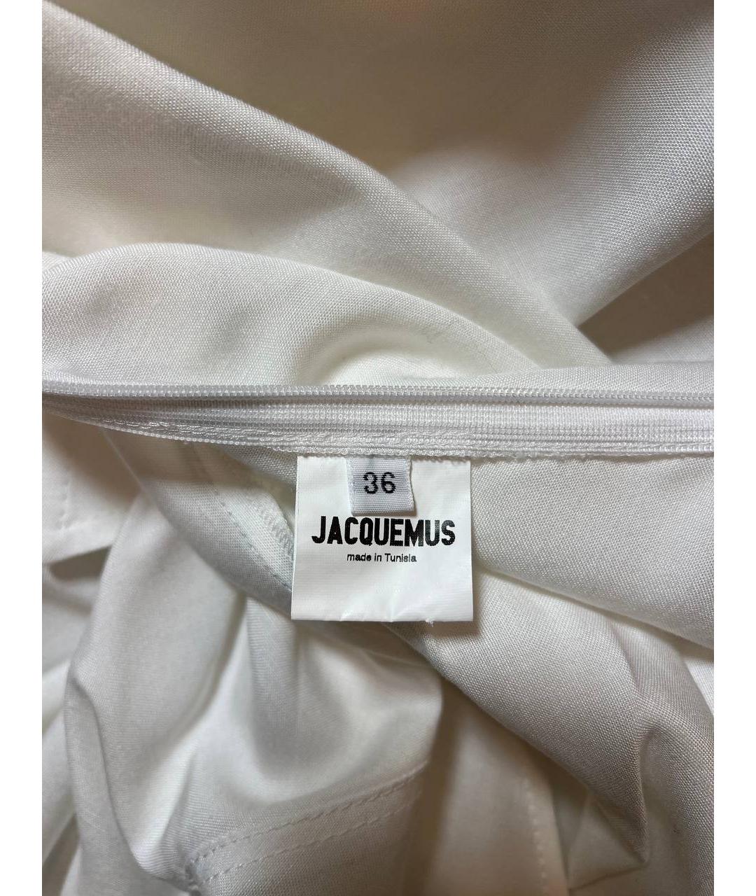 JACQUEMUS Белая рубашка, фото 4