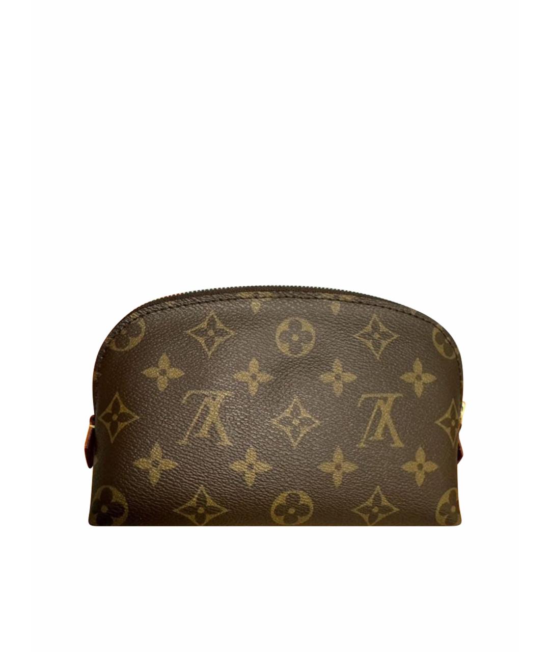 LOUIS VUITTON Коричневая косметичка, фото 1