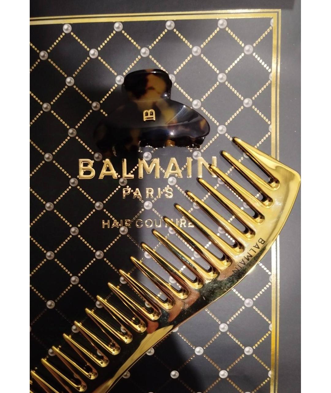 BALMAIN Коричневая заколка, фото 8