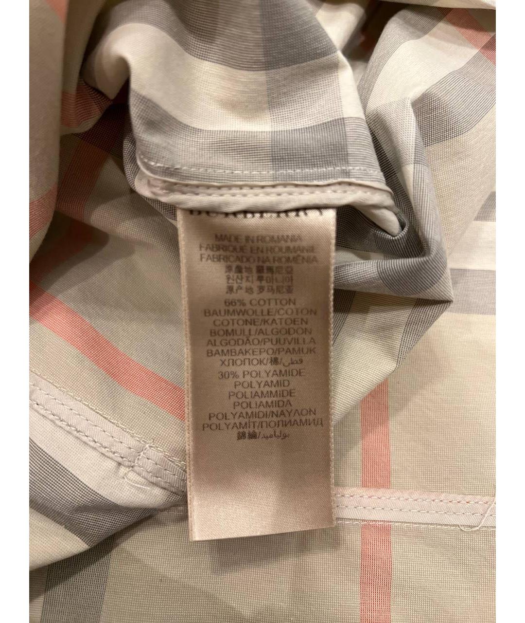 BURBERRY Хлопковое платье, фото 5