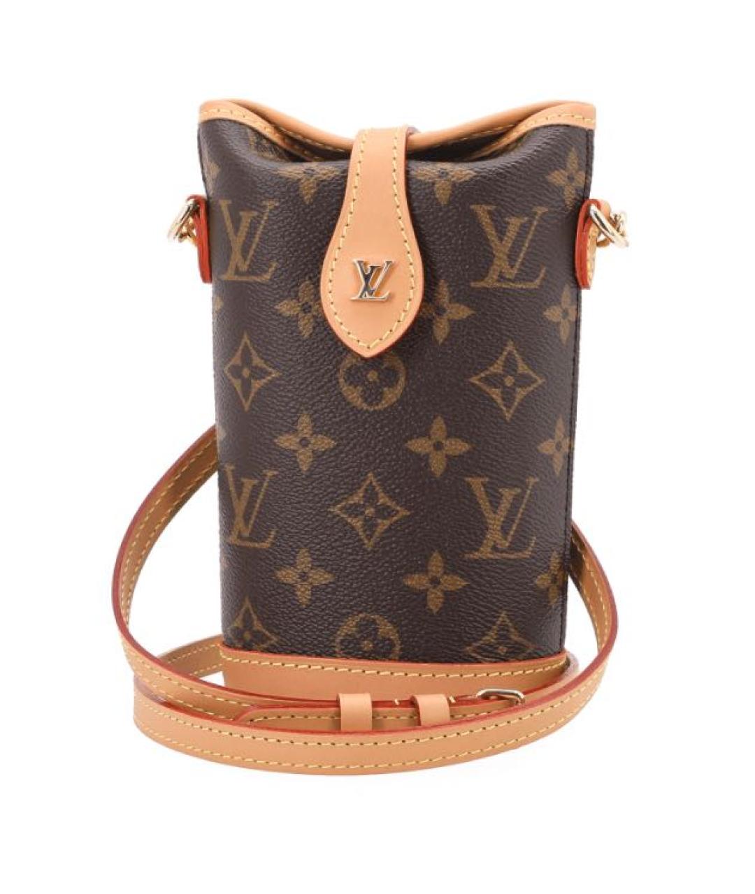 LOUIS VUITTON Коричневая сумка через плечо, фото 1