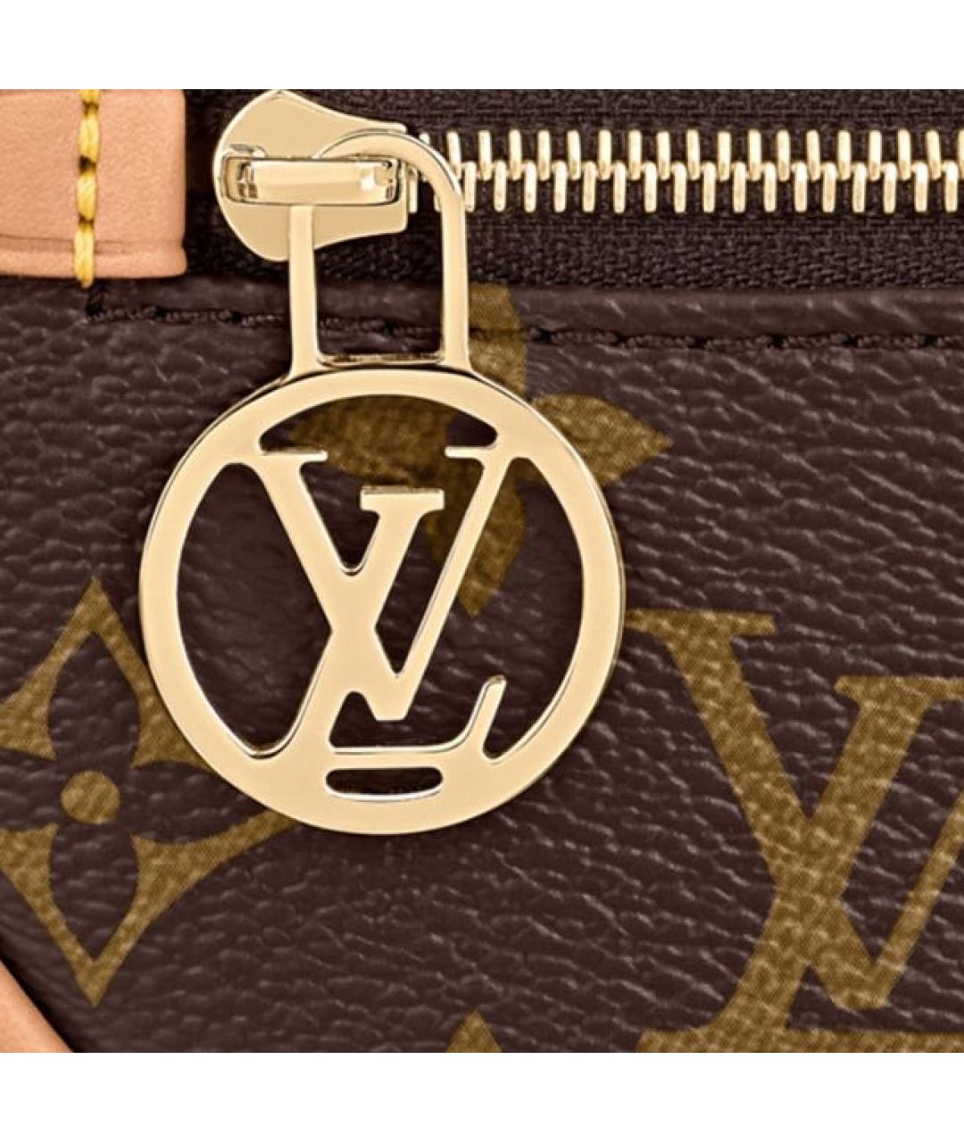 LOUIS VUITTON Коричневая сумка через плечо, фото 6