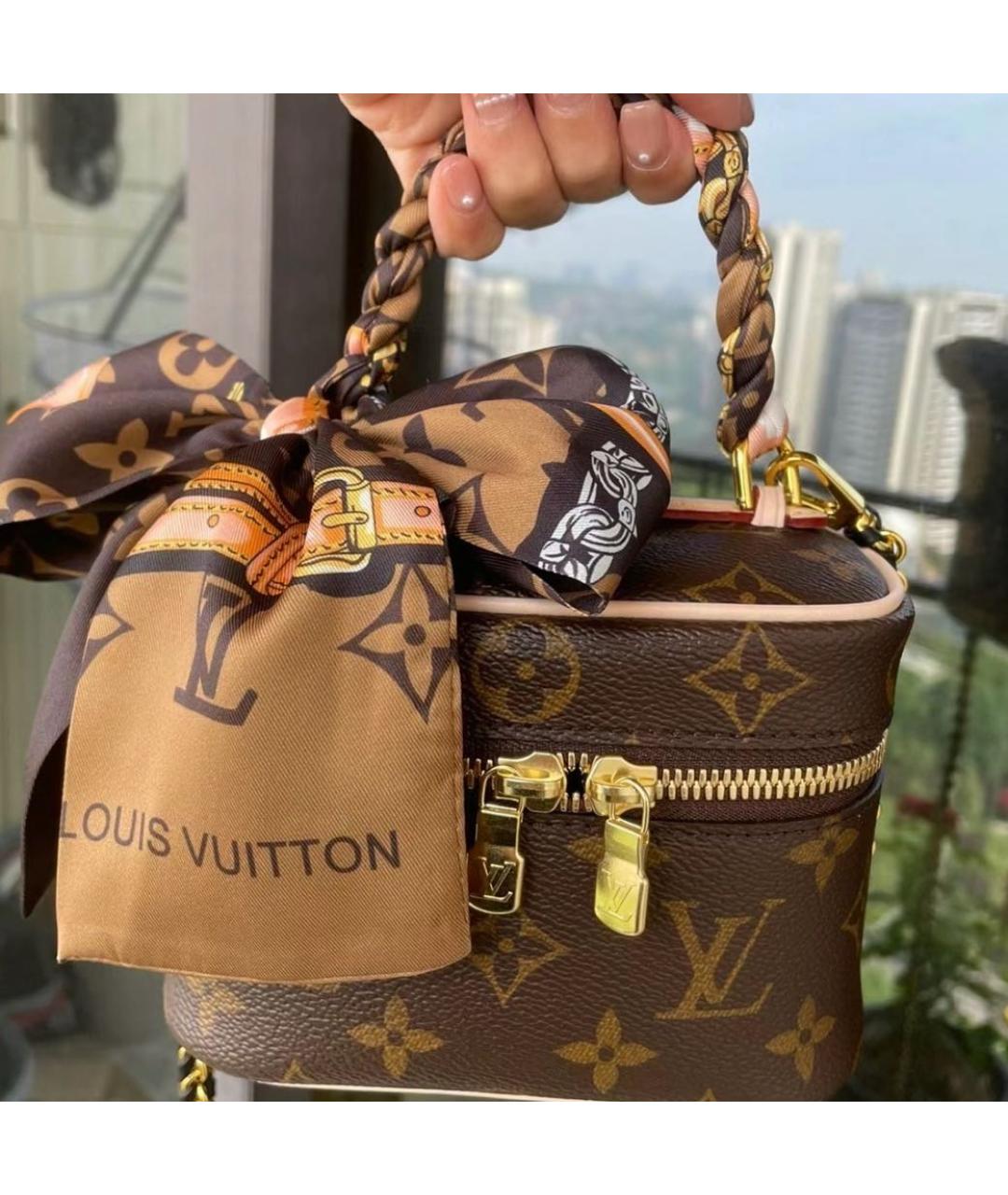 LOUIS VUITTON Коричневая сумка через плечо, фото 8