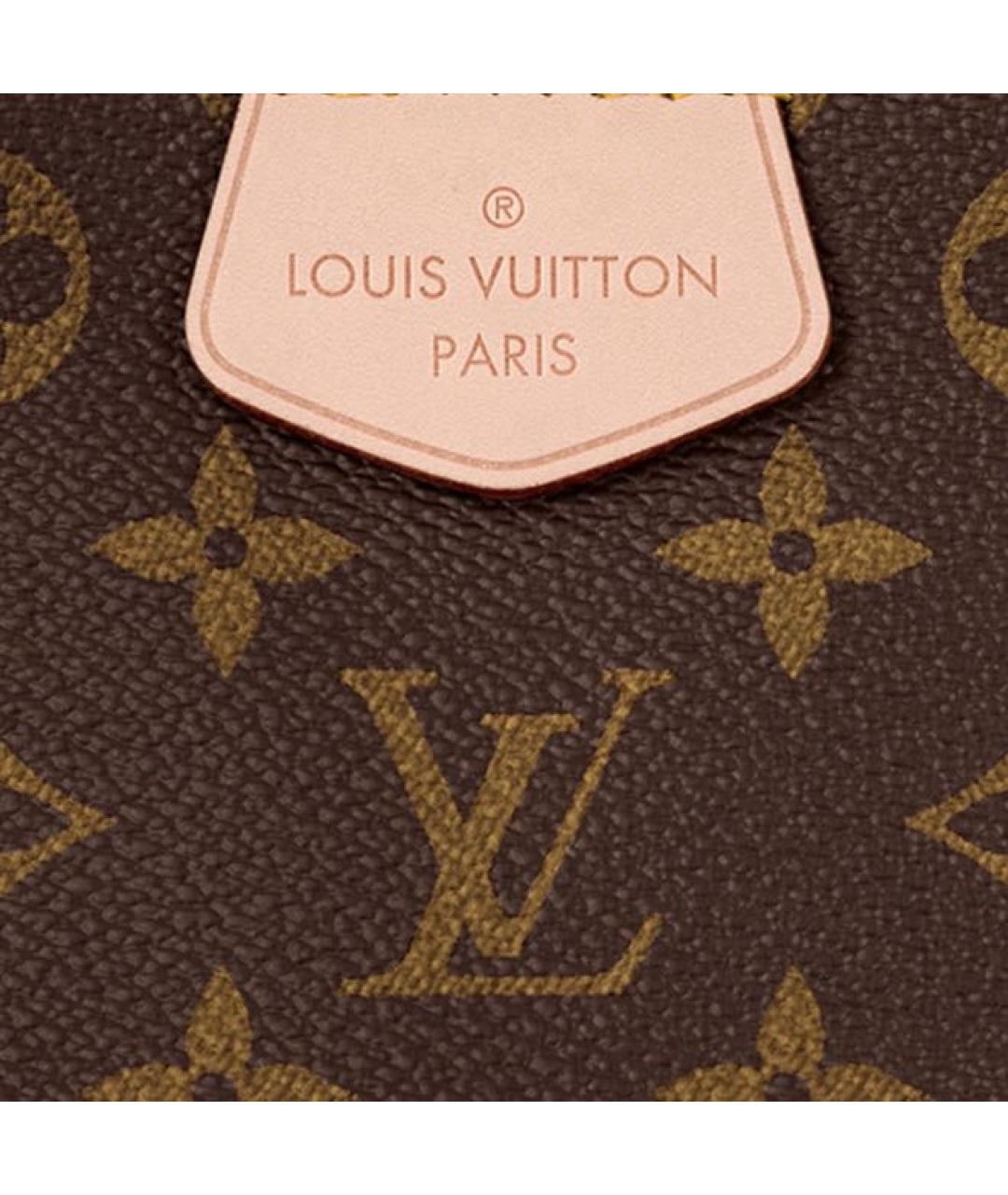 LOUIS VUITTON Коричневая сумка тоут, фото 5