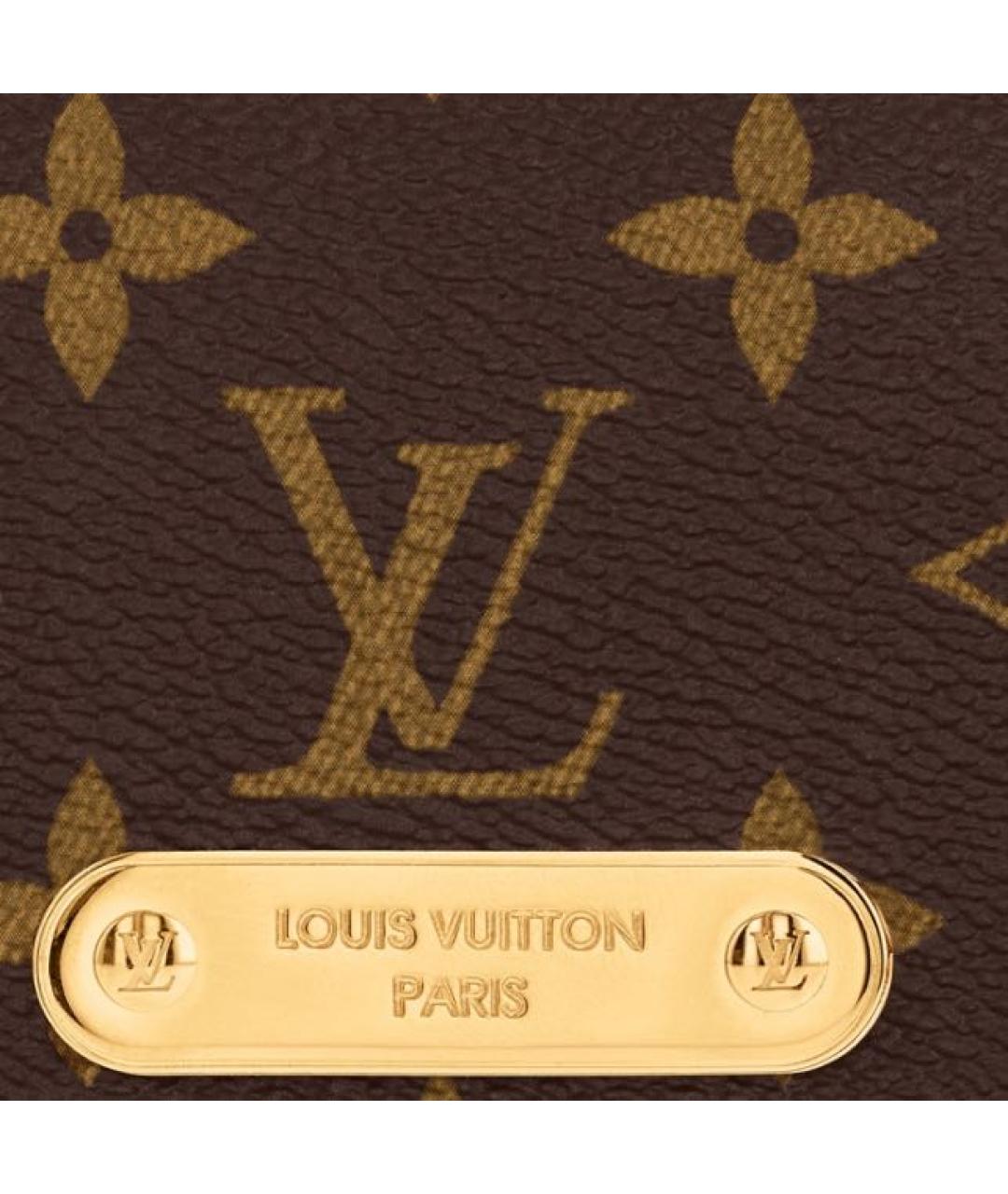 LOUIS VUITTON Коричневая сумка через плечо, фото 4