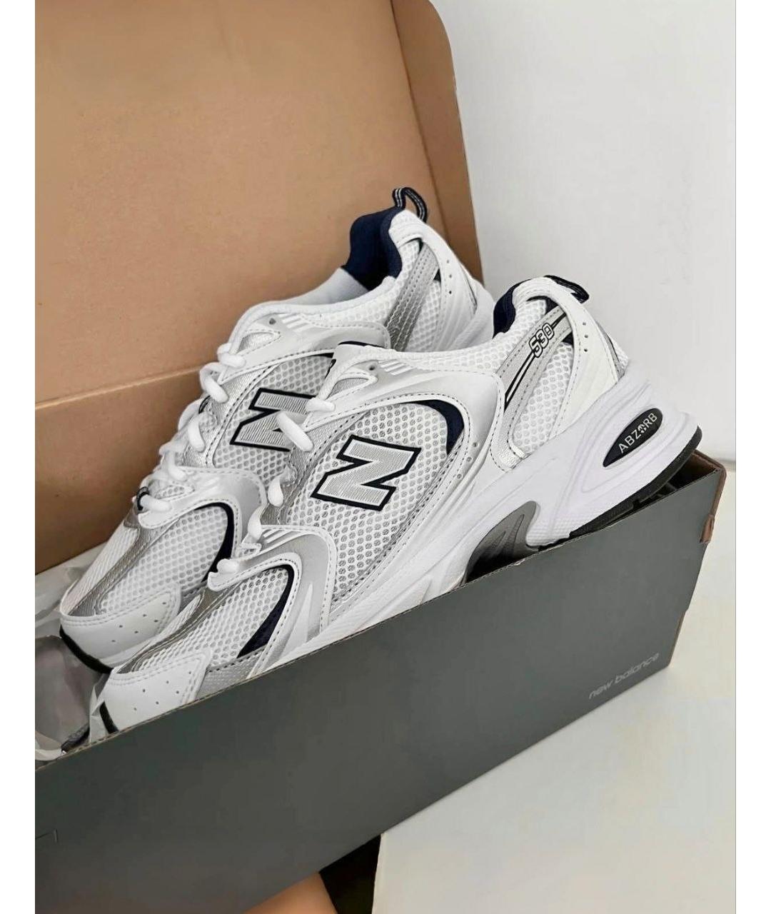 NEW BALANCE Белые кроссовки, фото 3