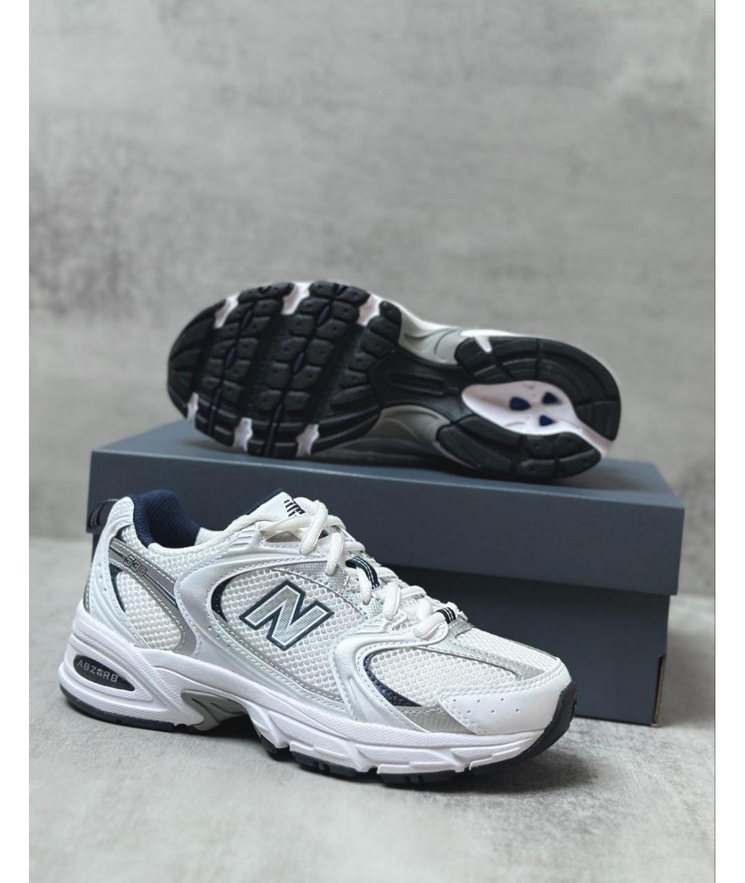 NEW BALANCE Белые кроссовки, фото 3