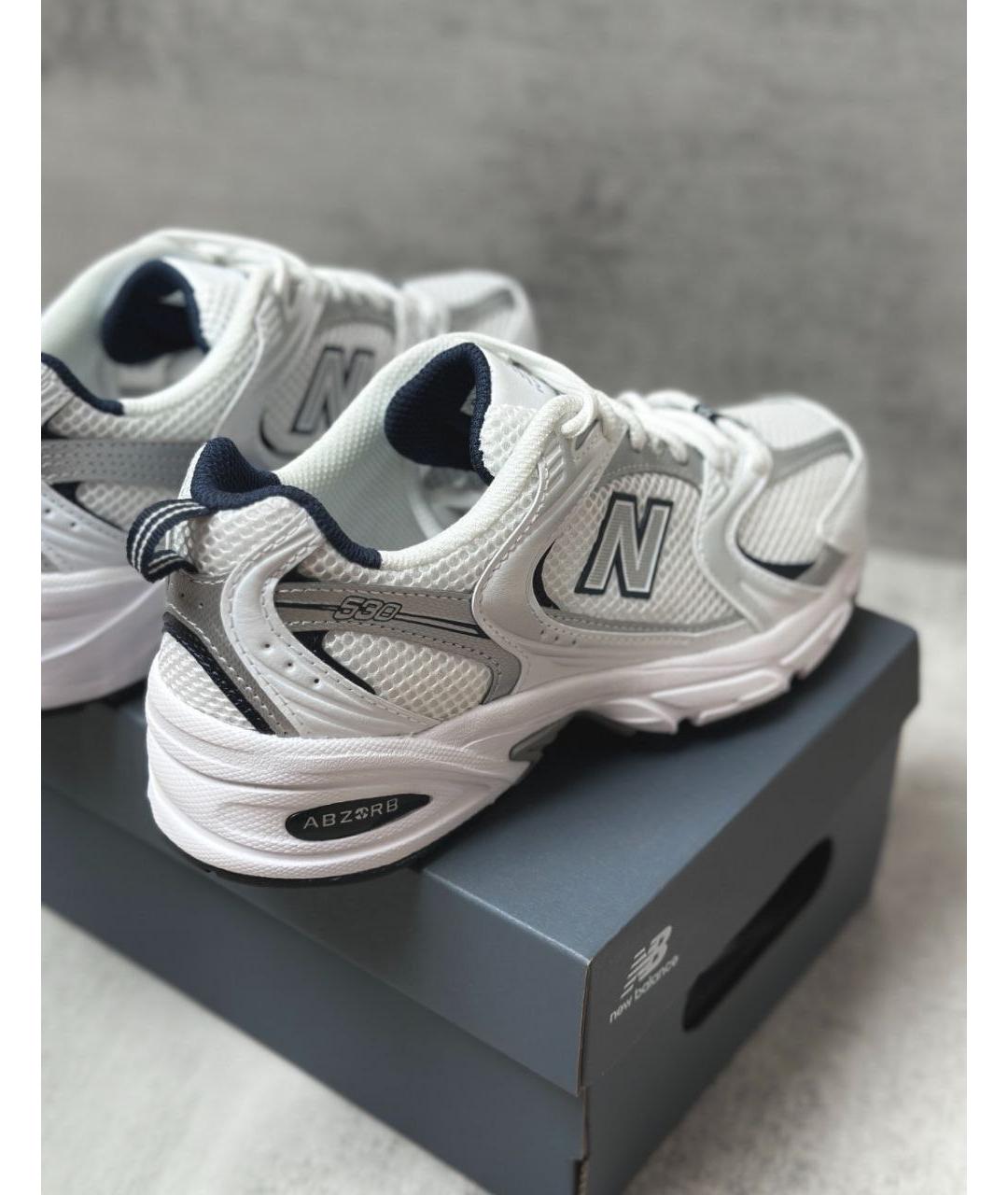 NEW BALANCE Белые кроссовки, фото 4