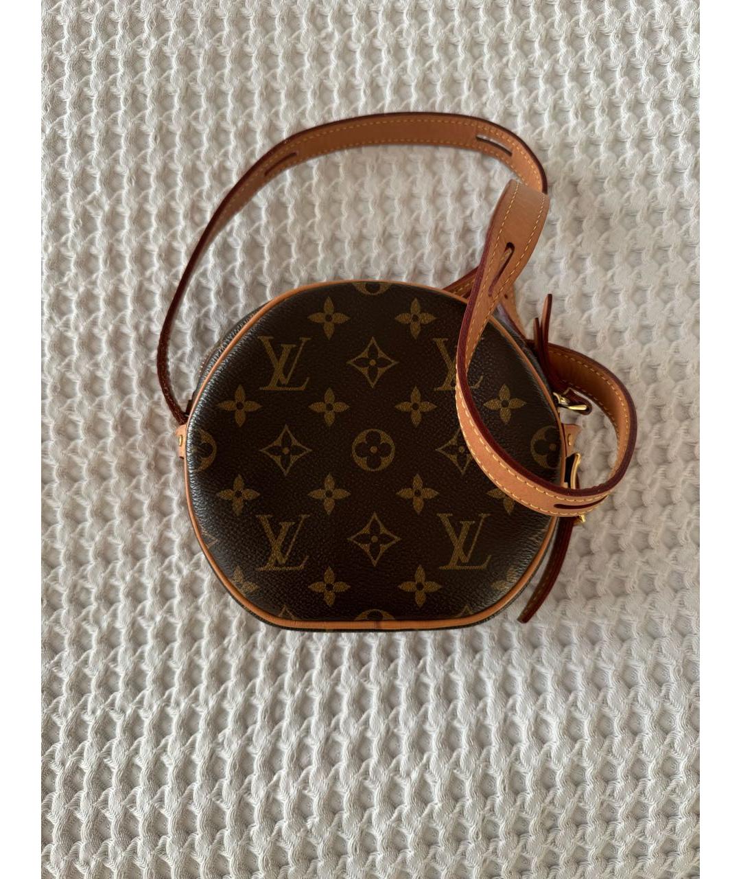 LOUIS VUITTON Коричневая сумка через плечо, фото 3