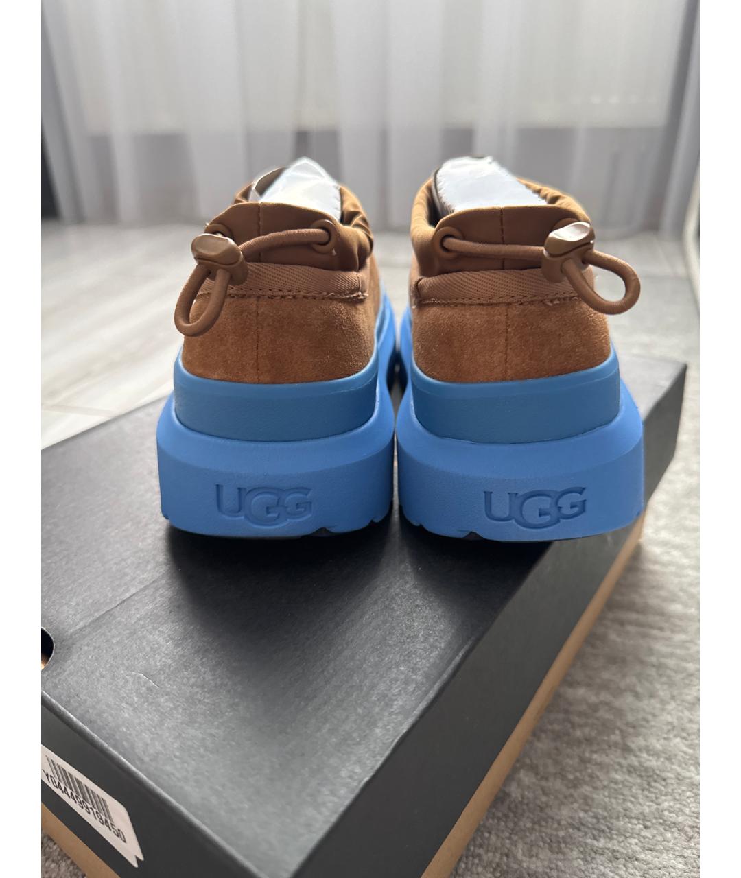 UGG AUSTRALIA Голубые замшевые ботинки, фото 5
