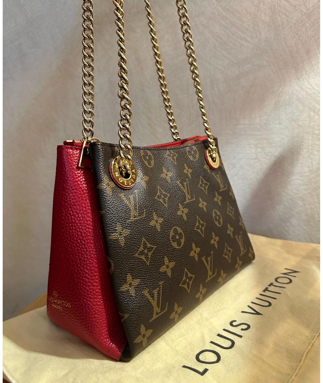 LOUIS VUITTON Коричневая сумка через плечо, фото 2