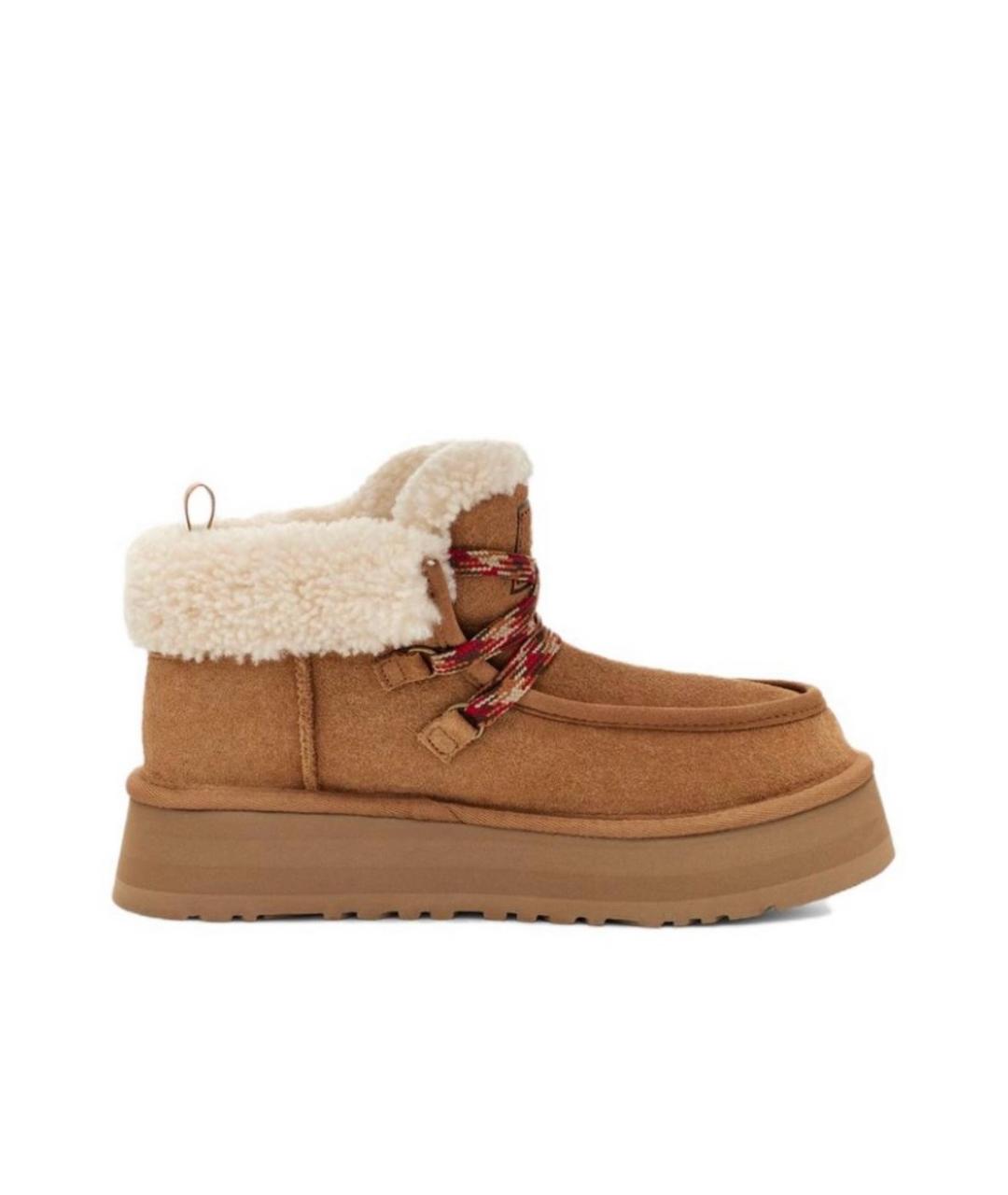 UGG AUSTRALIA Коричневые замшевые ботинки, фото 1