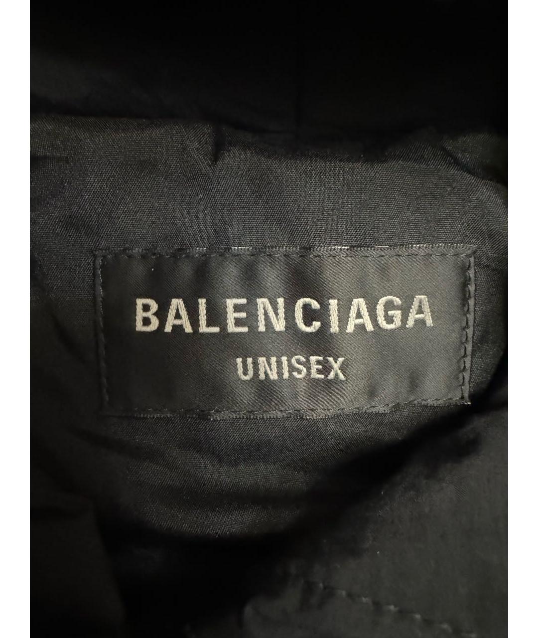 BALENCIAGA Черный пуховик, фото 5