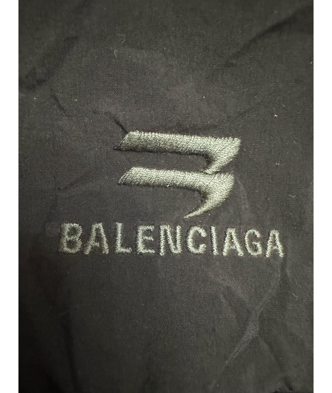 BALENCIAGA Черный пуховик, фото 4