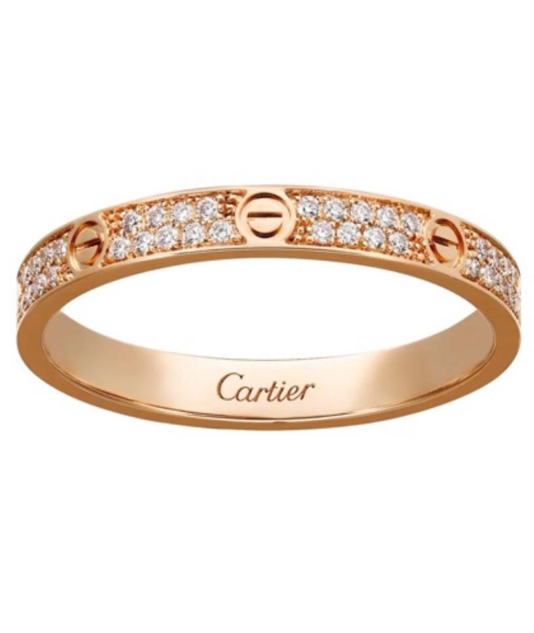 CARTIER Кольцо из розового золота, фото 9