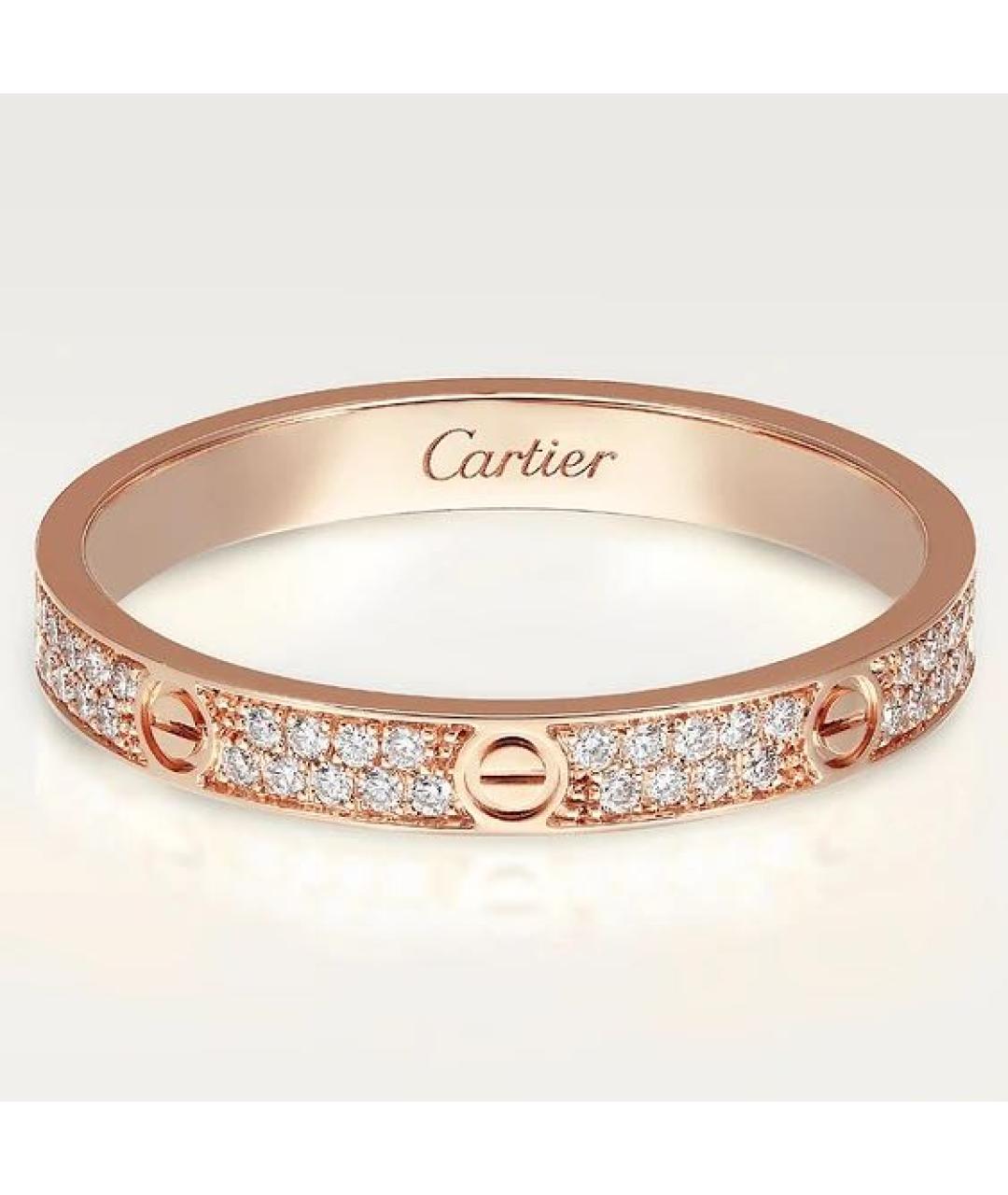 CARTIER Кольцо из розового золота, фото 2