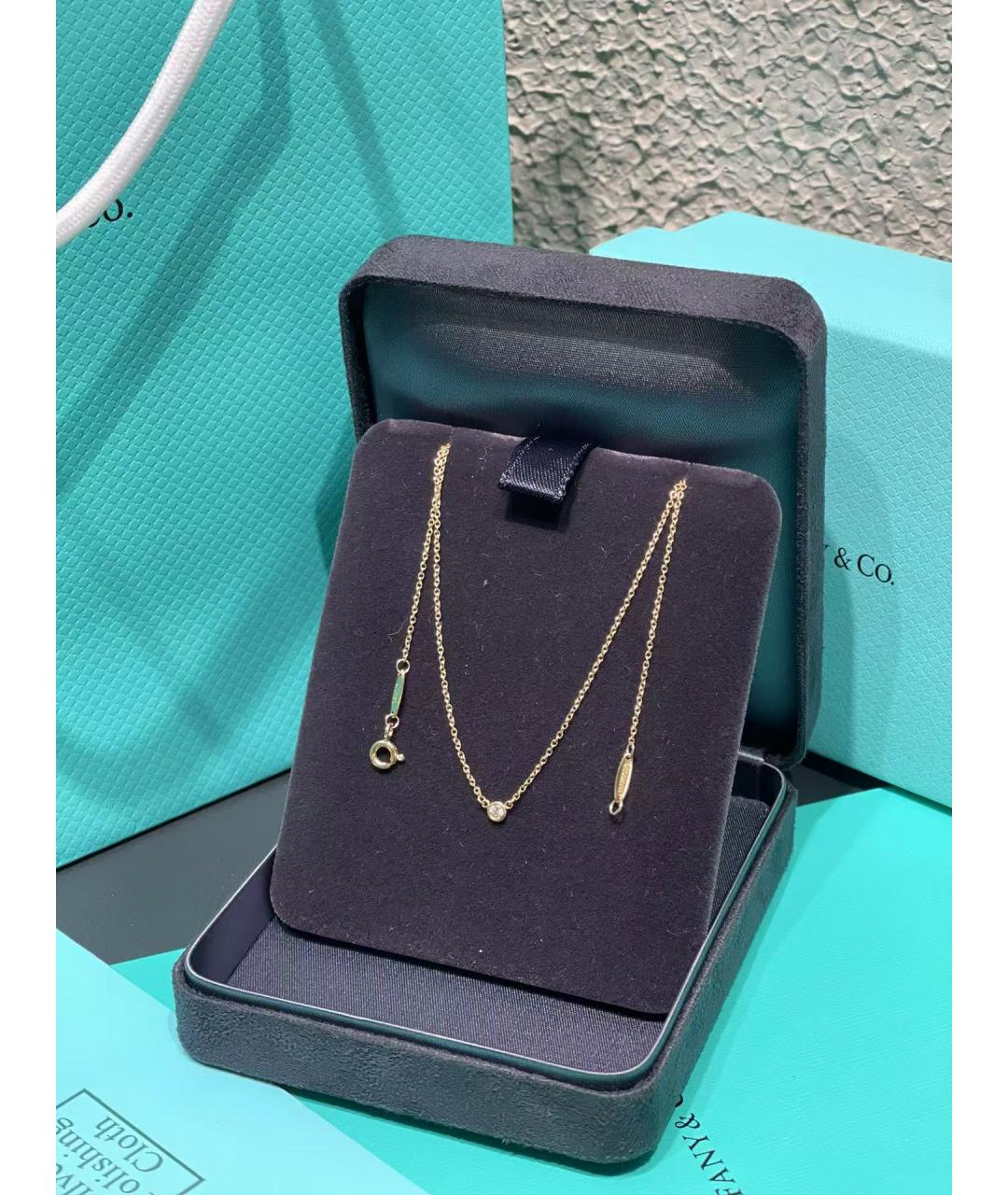 TIFFANY&CO Колье из желтого золота, фото 3