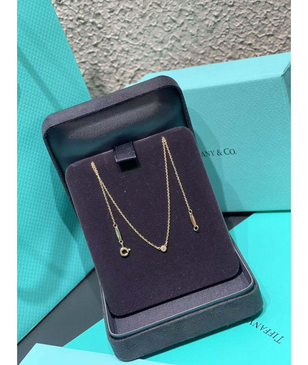 TIFFANY&CO Колье из желтого золота, фото 7