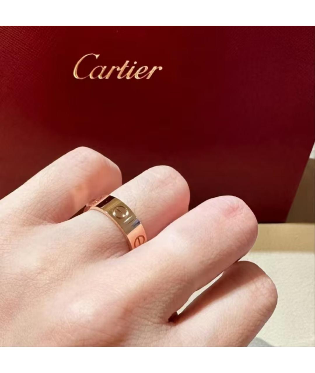 CARTIER Золотое кольцо из розового золота, фото 4