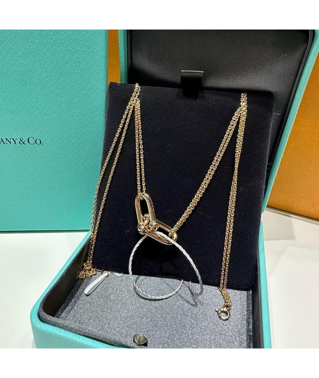 TIFFANY&CO Колье из розового золота, фото 5