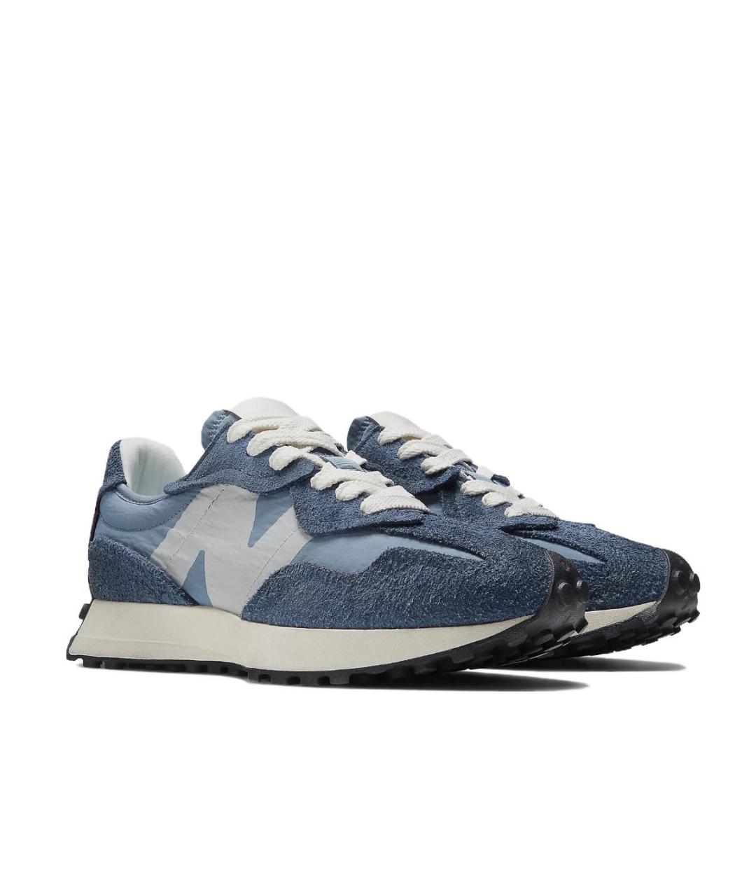 NEW BALANCE Синие текстильные низкие кроссовки / кеды, фото 2