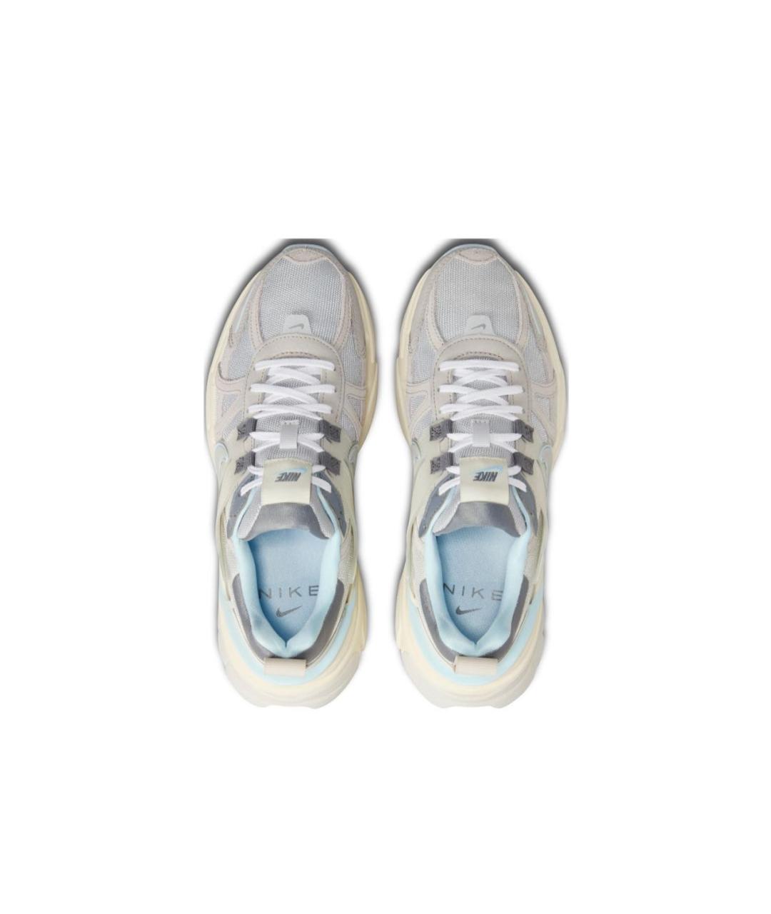 NIKE Серые текстильные низкие кроссовки / кеды, фото 2