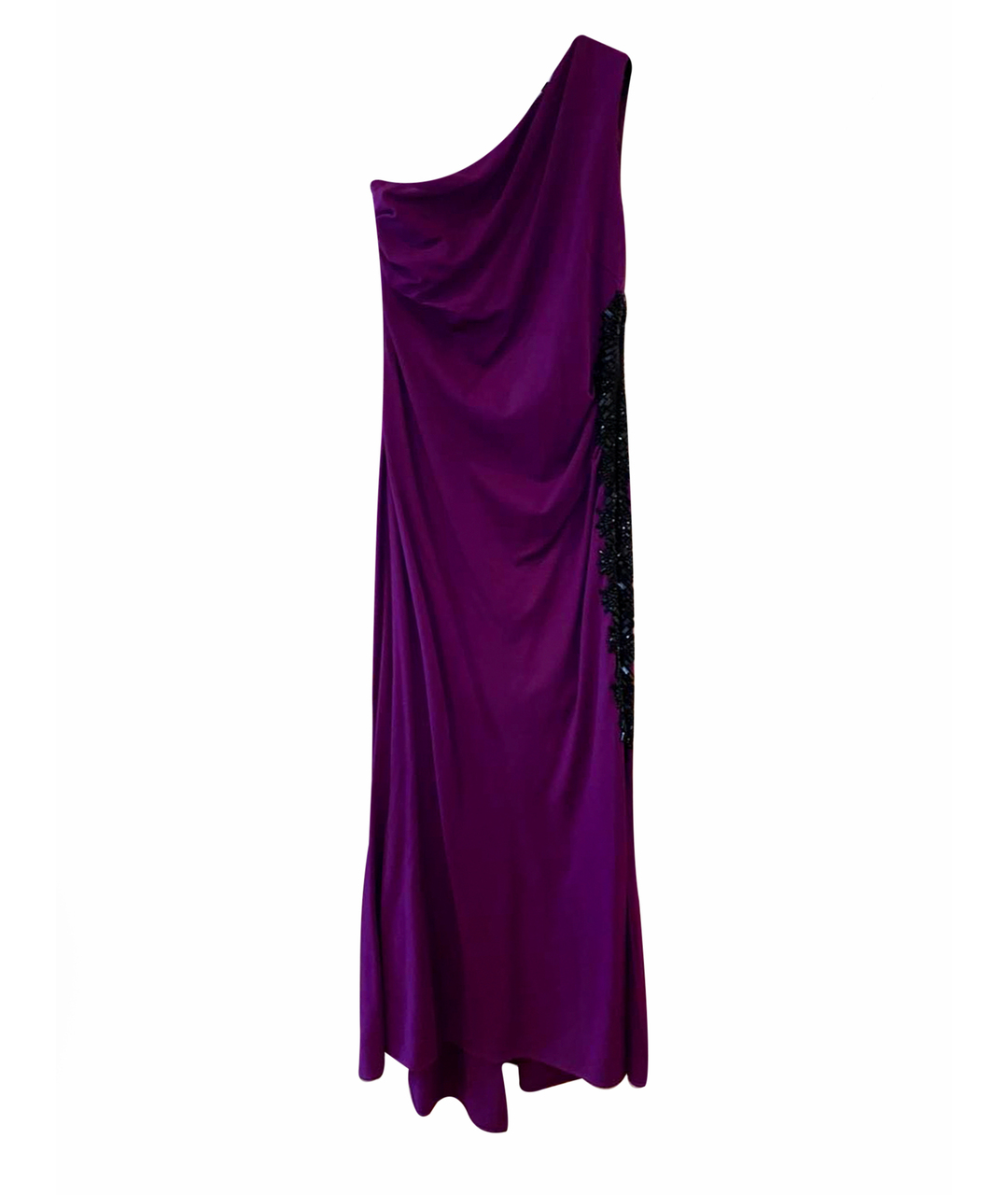 ESCADA Фиолетовое вискозное вечернее платье, фото 1