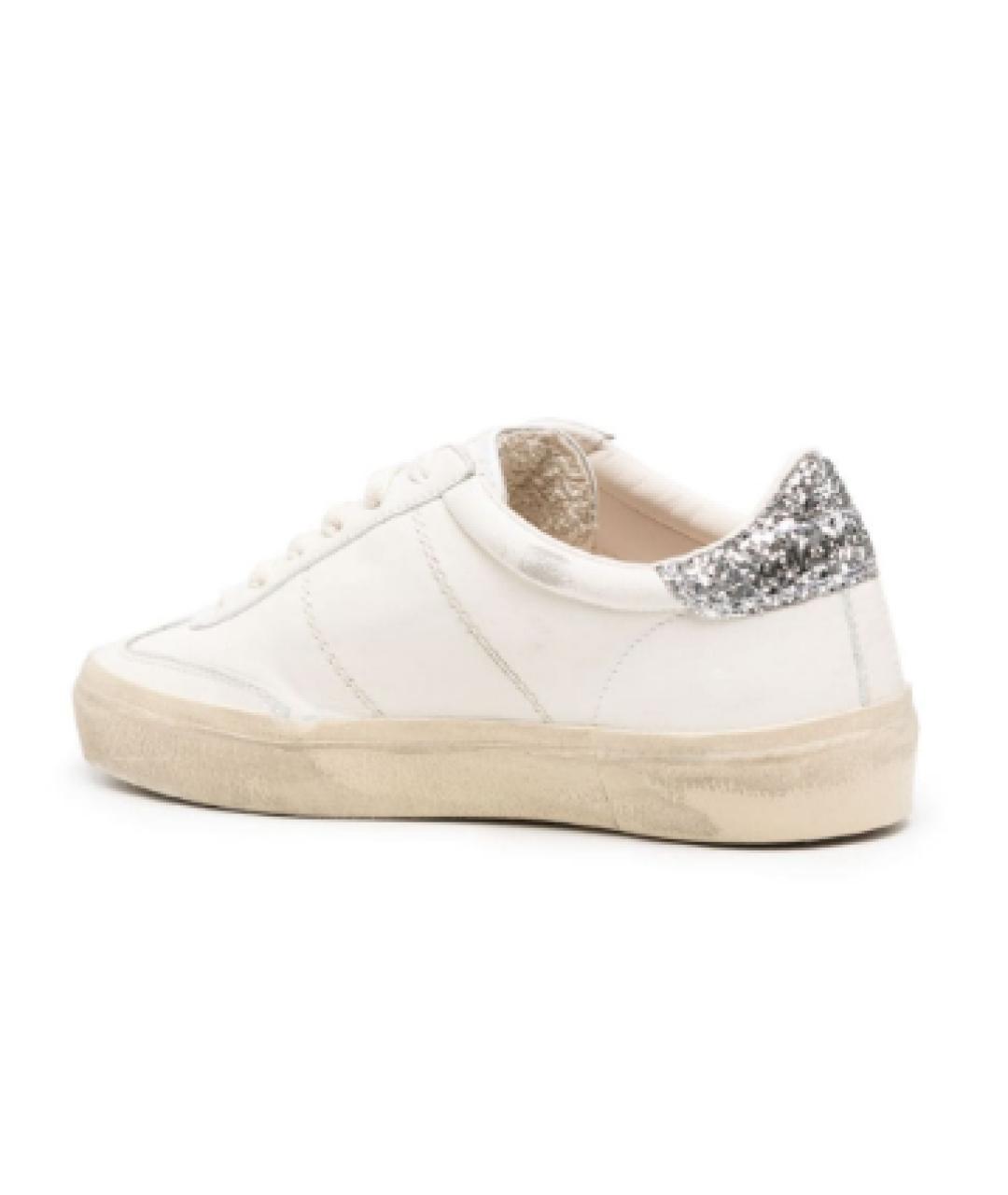 GOLDEN GOOSE DELUXE BRAND Белые кожаные кеды, фото 5