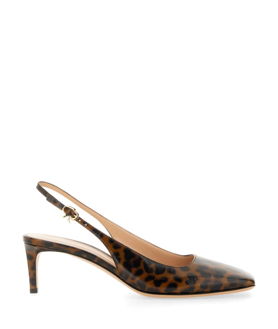 GIANVITO ROSSI Мульти туфли из лакированной кожи, фото 1