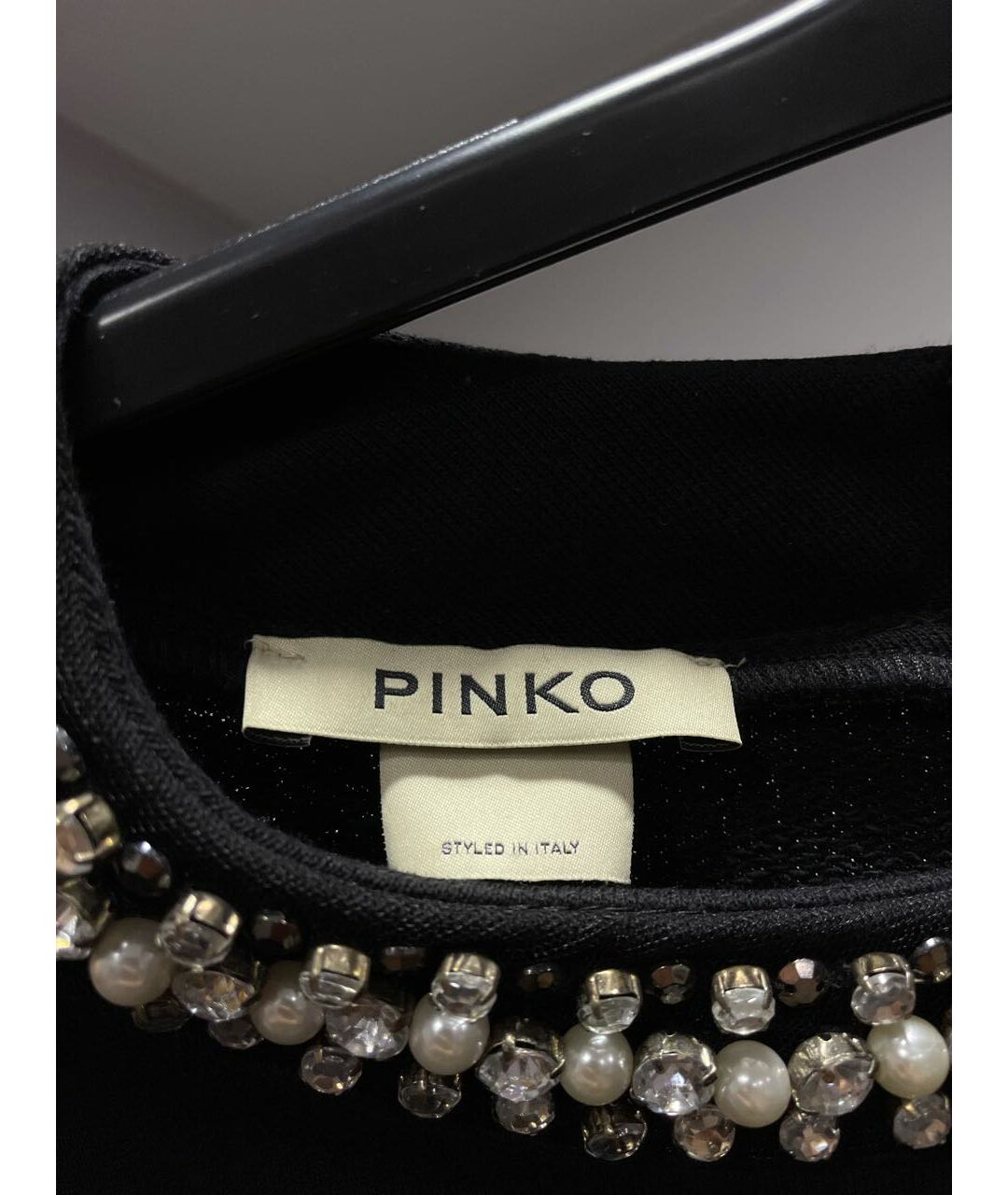 PINKO Черное вечернее платье, фото 4